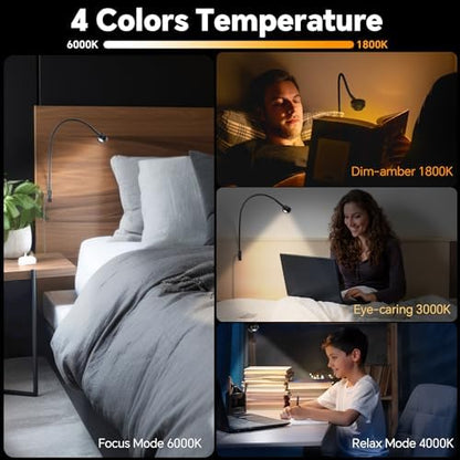 Wall Mounted Reading Light, Minimalist Headboard Mount Book Lamp