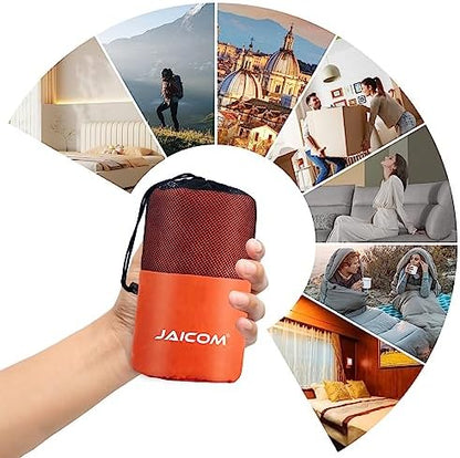 JAICOM Sleeping Bag Liner, Travel Sheets Ultralight Summer Sleeping Bag