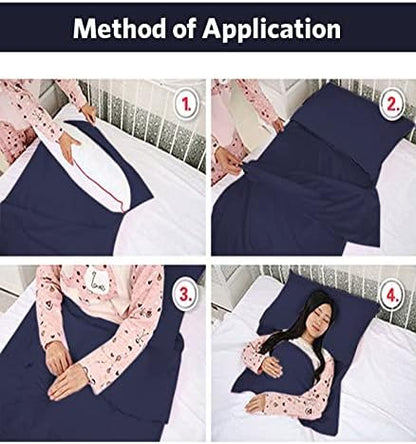 Sleeping Bag Liner All-Season Travel Sleep Sack for Adults