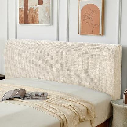 Bed Headboard Cover Twin, Stretch Head Board Slipcover Washable