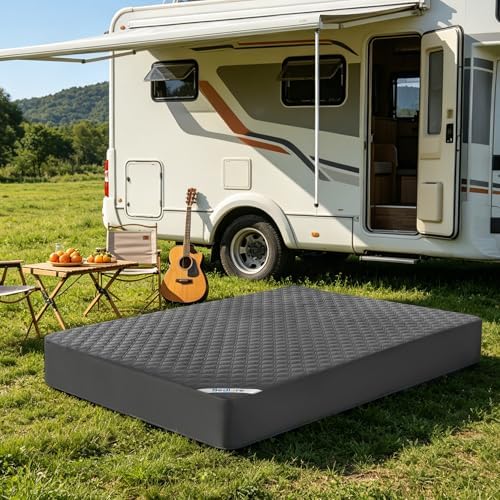 BEDLORE Waterproof RV Queen Size Mattress Protector, Deep Pocket Fit