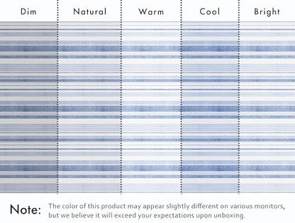 RUVANTI 100% Cotton Percale King Sheets, King Size Sheets Set, Naval Blue