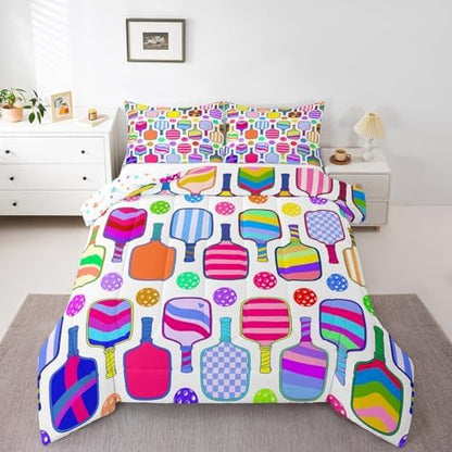 Feelyou Pickleball Bedding Set Boys Girls Twin Size