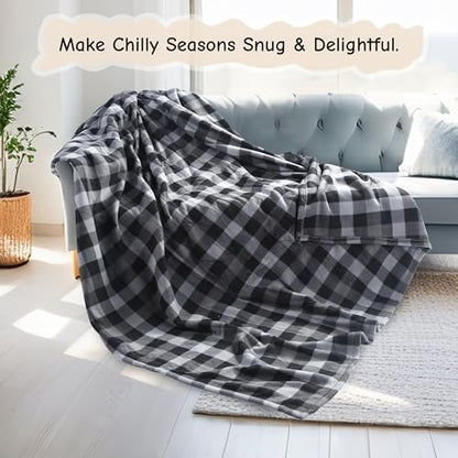 Soypipo Electric Heated Blanket 72"x84", 4 Heat Settings 10-Hour Auto-Off