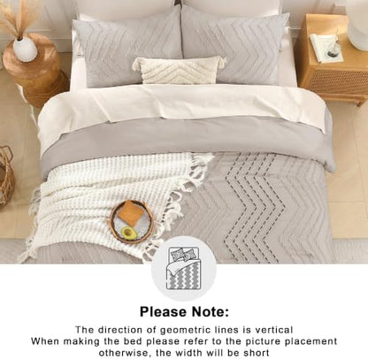 Andency Linen Alaskan King Comforter Set 128x120 Extra Large