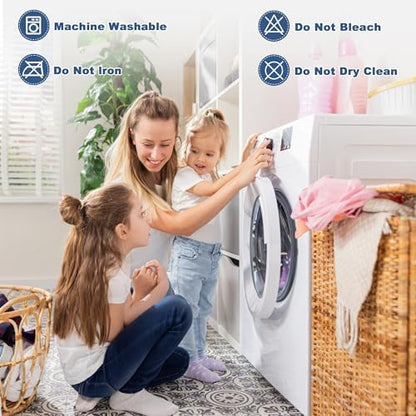 GRT Full Mattress Protector Waterproof, Hollow Cotton Mattress Pad Full