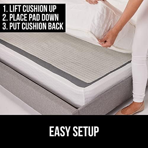 Gorilla Grip Non Slip Loveseat Gripper to Prevent Sliding, 22x54