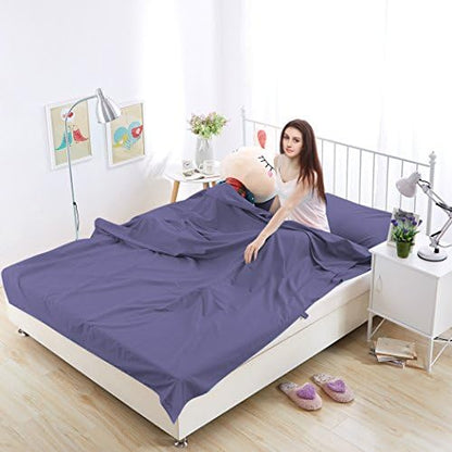 SOMOYA Sleeping Bag Liner Lightweight Portable Foldable Travel Sheet Sack