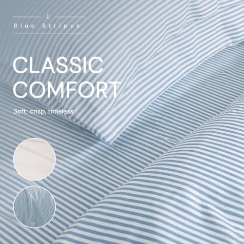 Monbix Queen Comforter Set-7 Pieces Soft Bed in a Bag Queen Bedding Sets