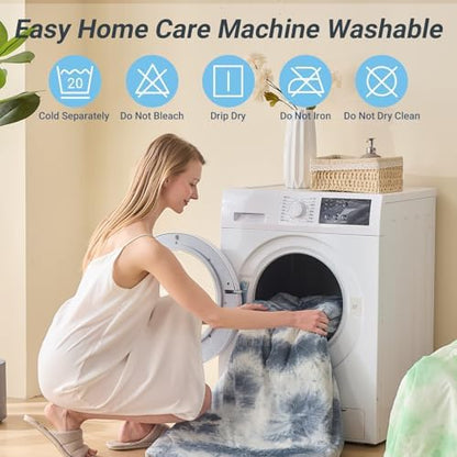 Cooling Comforter Twin Size, Double Sided Cooling Blankets for Hot Sleepers, Soft Breathable Lightweight Summer Cooling Comforter for Night Sweats Absorbs Body HEA