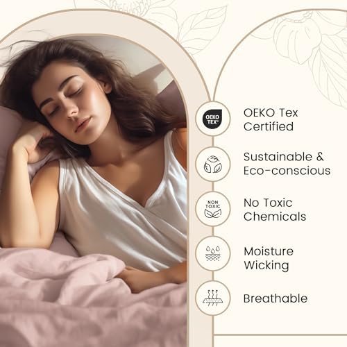 King Sheets Deep Pocket, 800 Thread Count King Size Bed Set- Sepia Rose