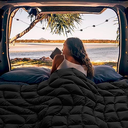 Camping Blanket Puffy Camp Blanket Large Outdoor Blanket