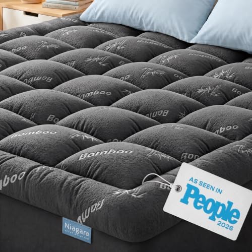 Niagara Sleep Solution Queen RV Ultra Soft Mattress Topper—Back Pain Relief