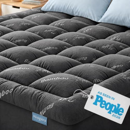 Niagara Sleep Solution Queen RV Ultra Soft Mattress Topper—Back Pain Relief