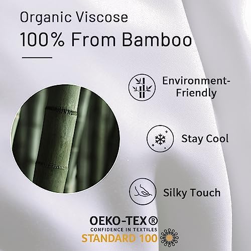 NEXHOME PRO Organic Natural Cooling Lightweight Comforter King,Viscose from Bamboo White 90"x 108" Down Alternative Cool Duvet Insert,Summer Bedding Blanket for Hot Sleepers,8 Corner Tabs