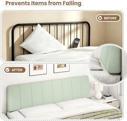 King Size Headboard Only-No Assembly Required, Sage Green
