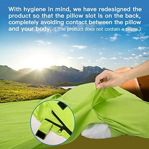 JAICOM Sleeping Bag Liner, Travel Sheets Ultralight Summer Sleeping Bag