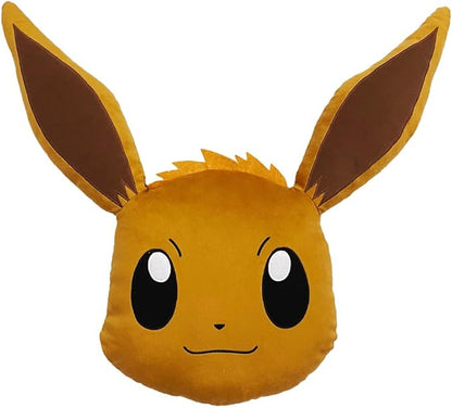 Franco Pokemon Eevee Kids Plush Pillow, Soft Decorative Throw Cushion for Bedroom Décor & Gifts, 20 Inch, (Officially Licensed Product)