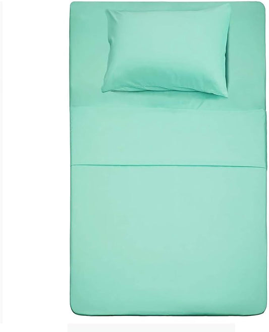 Best Season Twin Size Sheets Set - 3 Piece (Mint Color) Brushed Microfiber Bed Sheet Set,Deep Pocket,Extra Soft & Fade Resistant,Hypoallergenic