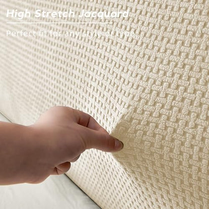 Bed Headboard Cover Twin, Stretch Head Board Slipcover Washable