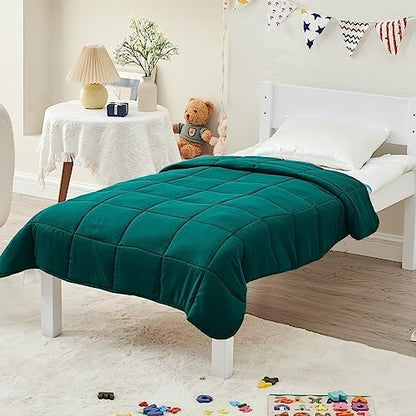 yescool Weighted Throw Blanket 3lbs, 36" x 48", Green