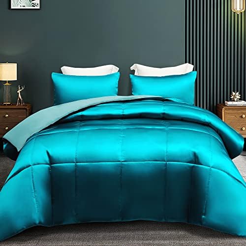 Whale Flotilla 3-Piece Reversible Silky Soft Breathable Full Comforter Set