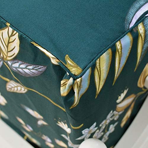 FADFAY Sheets Set King Teal Elegant Floral Bedding Tropical Plam Leave Sunflower Bedding 800 Thread Count Luxury Summer Sheets 100% Egyptian Cotton Deep Pocket Bed Sheets Set, 4 Pieces-King Size