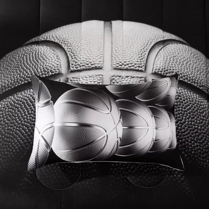 Basketball Comforter Set Full Size for Boys Kids Teens All Season Sports Theme Basketball Bedding Sets Teenage Bed Bedrooom Set 3 Pieces with Pillowcases,