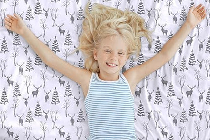 RUVANTI Flannel Sheets Set Queen Size, Dry Winter
