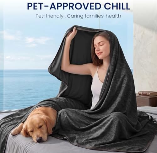 Topcee Cooling Blanket Twin 60"x90" for Hot Sleepers Summer Blanket
