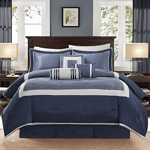 Madison Park Deluxe Hotel Style Comforter Set, 7PC King Bedding Set