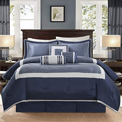 Madison Park Deluxe Hotel Style Comforter Set, 7PC King Bedding Set
