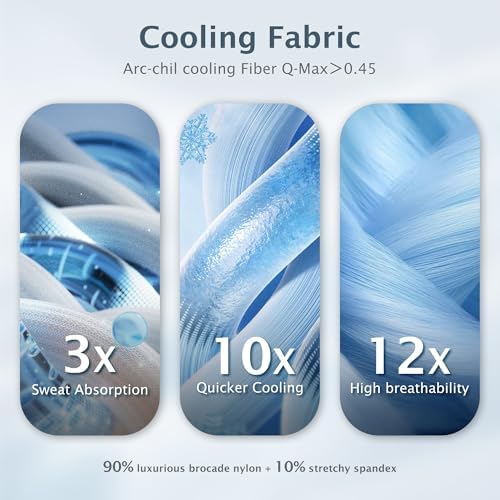 BEAUTEX Cooling Blanket Comforter Twin Size - Double Sided Cool Blanket for Hot Sleepers and Night Sweats, Q-Max>0.45, Breathable Lightweight Silky Summer Ice Blankets for All Season (Grey, 60" x 90")