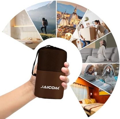 JAICOM Sleeping Bag Liner, Travel Sheets Ultralight Summer Sleeping Bag