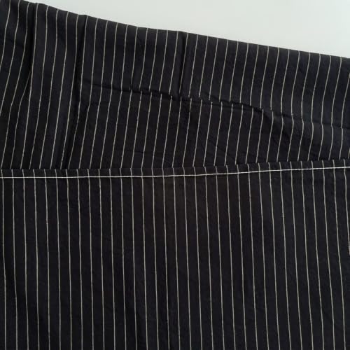 PinkMemory Black Striped Duvet Cover King White Pinstripe Duvet Cover Bedding Set 100% Washed Cotton Stripes Patterned 3pcs Retro Striped Bedding with Zipper Closure Corner Ties,Soft Breathable