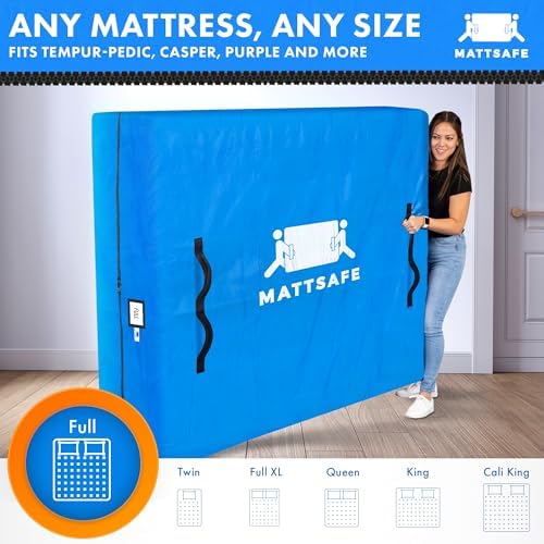 Nordic Elk Full Size Mattress Bags for Moving and Storage, Bed Cover