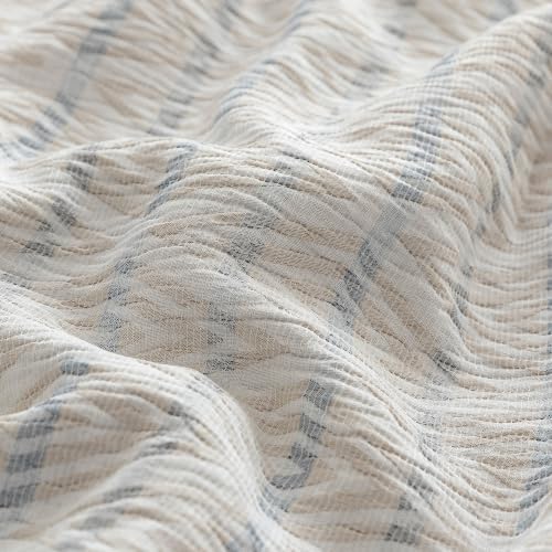 SLEEP ZONE Comforters King Set, Modern Boho Bedding Set Beige 3 Pcs