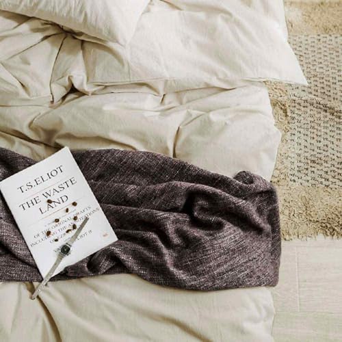 King Size Comforter Set 3 Piece, Beige, 90x104 inch