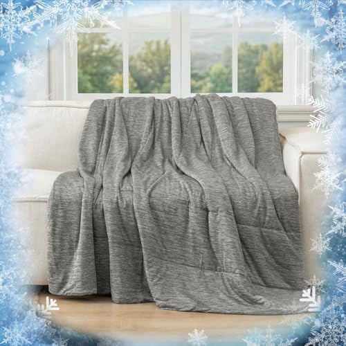 PHF Cooling Blanket for Hot Sleepers Night Sweat,Soft Quilted Comforter