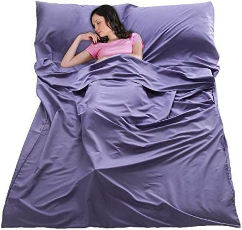 Sleeping Bag Liner All-Season Travel Sleep Sack for Adults
