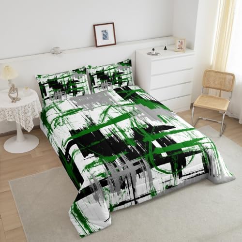 Feelyou Striped Comforter Set Twin Size Kids Boys Bedding
