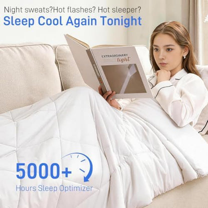 Cooling Comforter for Hot Sleepers Night Sweats King Summer/Fall Comforter