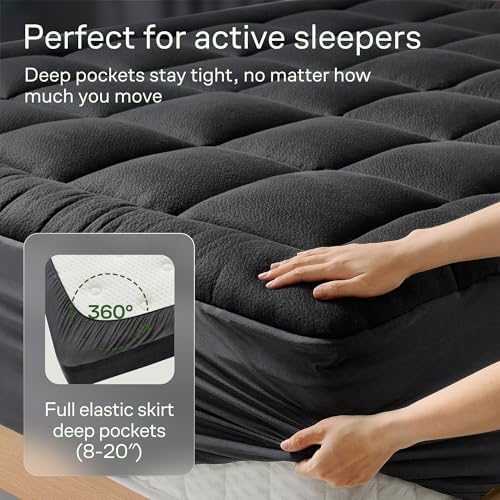 Niagara Sleep Solution Cal King Ultra Soft Mattress Topper—Back Pain Relief
