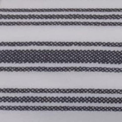 Nautica - Twin XL Size Sheet Set, Crisp & Tailored Cooling Sheets with a Smooth Cotton Percale Lightweight Feel - Bed Sheets with Matching Pillowcase & Fitted Sheet (Coleridge Stripe Charcoal)