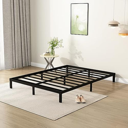 DiaOutro 9 Inch Full Size Bed Frame Heavy Duty Low Profile Metal Platform