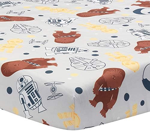 Lambs & Ivy Star Wars Signature Millennium Falcon 3-Piece Baby Crib Bedding Set