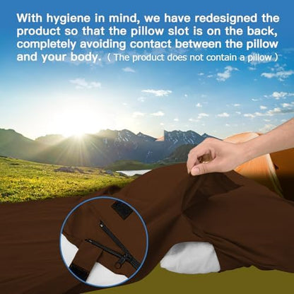 JAICOM Sleeping Bag Liner, Travel Sheets Ultralight Summer Sleeping Bag