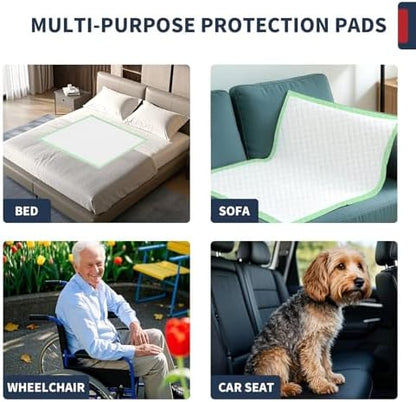 BIGGMED Extra Large Chucks Pads Disposable Adult 40'' X 36'', 50 Pads