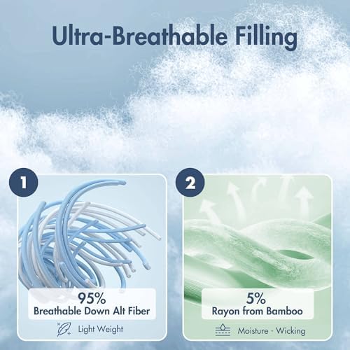 Madison Park Breathable Cooling Comforter King, Grey, 106x90