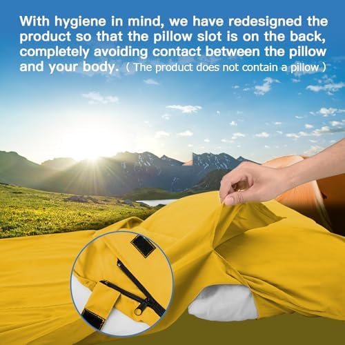 JAICOM Sleeping Bag Liner, Travel Sheets Ultralight Summer Sleeping Bag